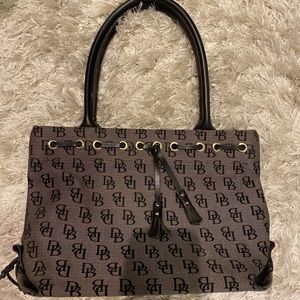DOONEY & BOURKE Signature Canvas Handbag Tote